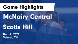 McNairy Central  vs Scotts Hill Game Highlights - Dec. 7, 2021