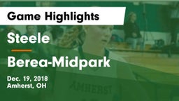 Steele  vs Berea-Midpark  Game Highlights - Dec. 19, 2018
