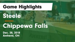 Steele  vs Chippewa Falls  Game Highlights - Dec. 28, 2018