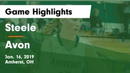 Steele  vs Avon  Game Highlights - Jan. 16, 2019