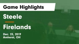Steele  vs Firelands  Game Highlights - Dec. 23, 2019