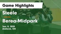 Steele  vs Berea-Midpark  Game Highlights - Jan. 8, 2020