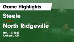 Steele  vs North Ridgeville  Game Highlights - Jan. 15, 2020