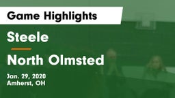 Steele  vs North Olmsted  Game Highlights - Jan. 29, 2020