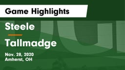 Steele  vs Tallmadge  Game Highlights - Nov. 28, 2020