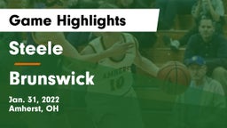 Steele  vs Brunswick  Game Highlights - Jan. 31, 2022