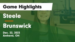 Steele  vs Brunswick  Game Highlights - Dec. 22, 2023