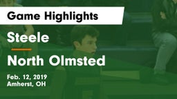 Steele  vs North Olmsted  Game Highlights - Feb. 12, 2019