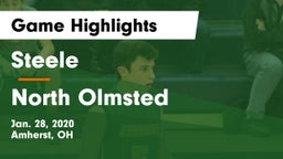 Steele  vs North Olmsted Game Highlights - Jan. 28, 2020
