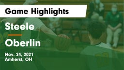 Steele  vs Oberlin  Game Highlights - Nov. 24, 2021