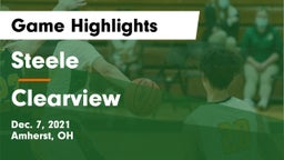 Steele  vs Clearview  Game Highlights - Dec. 7, 2021