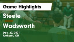 Steele  vs Wadsworth  Game Highlights - Dec. 22, 2021