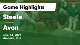 Steele  vs Avon  Game Highlights - Jan. 14, 2022