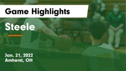 Steele  Game Highlights - Jan. 21, 2022