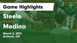 Steele  vs Medina  Game Highlights - March 3, 2022