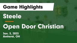 Steele  vs Open Door Christian  Game Highlights - Jan. 3, 2023