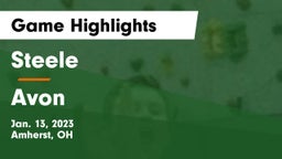 Steele  vs Avon  Game Highlights - Jan. 13, 2023