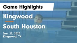 Kingwood  vs South Houston  Game Highlights - Jan. 22, 2020