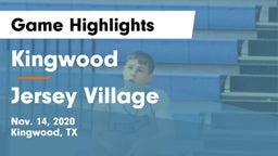 Kingwood  vs Jersey Village  Game Highlights - Nov. 14, 2020