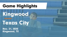 Kingwood  vs Texas City  Game Highlights - Nov. 21, 2020