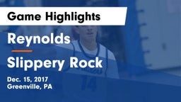 Reynolds  vs Slippery Rock  Game Highlights - Dec. 15, 2017