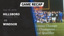 Recap: Hillsboro  vs. WINDSOR 2016