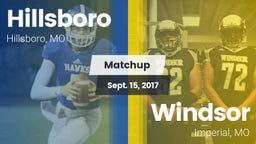 Matchup: Hillsboro HS vs. Windsor  2017