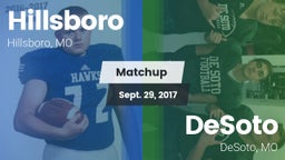 Matchup: Hillsboro HS vs. DeSoto  2017