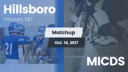 Matchup: Hillsboro HS vs. MICDS 2017