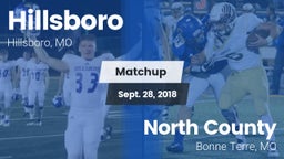 Matchup: Hillsboro HS vs. North County  2018