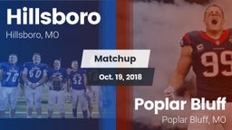 Matchup: Hillsboro HS vs. Poplar Bluff  2018
