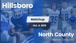 Matchup: Hillsboro HS vs. North County  2019