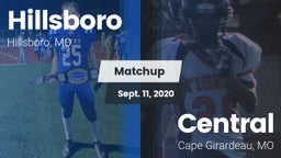 Matchup: Hillsboro HS vs. Central  2020