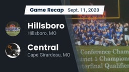 Recap: Hillsboro  vs. Central  2020