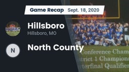 Recap: Hillsboro  vs. North  County 2020