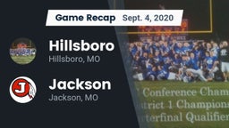 Recap: Hillsboro  vs. Jackson  2020