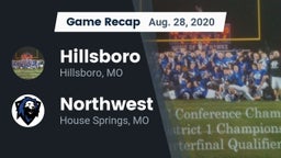 Recap: Hillsboro  vs. Northwest  2020