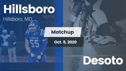 Matchup: Hillsboro HS vs. Desoto 2020