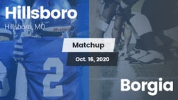 Matchup: Hillsboro HS vs. Borgia 2020