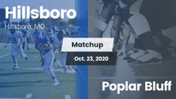 Matchup: Hillsboro HS vs. Poplar Bluff 2020