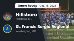 Recap: Hillsboro  vs. St. Francis Borgia Regional  2021