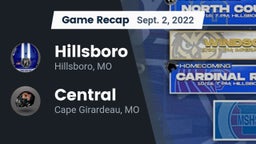 Recap: Hillsboro  vs. Central  2022