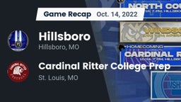 Recap: Hillsboro  vs. Cardinal Ritter College Prep  2022
