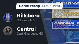Recap: Hillsboro  vs. Central  2023