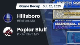 Recap: Hillsboro  vs. Poplar Bluff  2023
