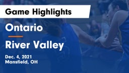 Ontario  vs River Valley  Game Highlights - Dec. 4, 2021