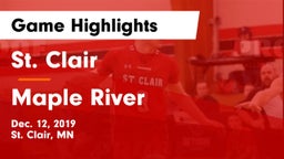 St. Clair  vs Maple River  Game Highlights - Dec. 12, 2019