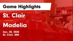 St. Clair  vs Madelia  Game Highlights - Jan. 28, 2020