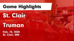 St. Clair  vs Truman Game Highlights - Feb. 15, 2020
