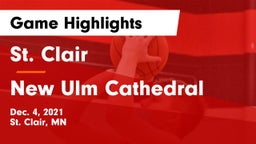 St. Clair  vs New Ulm Cathedral  Game Highlights - Dec. 4, 2021